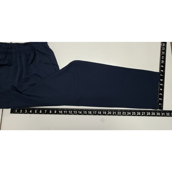Nike Sweatpants Mens Large Blue Dri Fit Training Elastic Waist Measures 29X30 - Picture 4 of 11